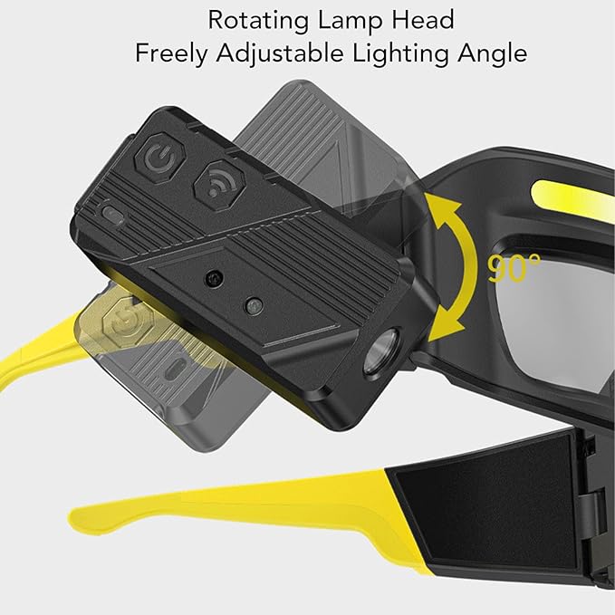 DarkSeeker LED Lighted Safety Glasses